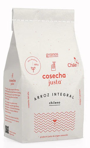 Arroz Integral 600 grs Cosecha Justa